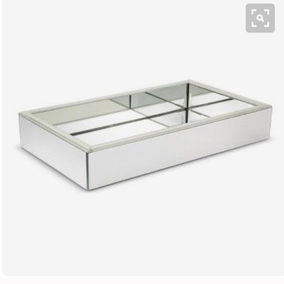 Rectangle Mirrored Tray - Picture 2 of 7